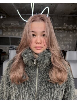 ステップボーンカットオオサカ(STEP BONE CUT OSAKA Via TICK-TOCK) 【ステップボーンカット】ラフグレージュ