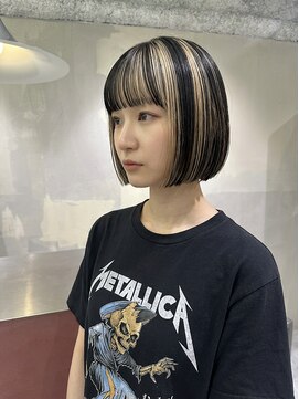 ジェムバイアルテフィーチェ(gem by artefice) ショートカットボブショートヘアハンサムショートミニボブ