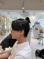 ビビディ バビディ ブー 河原町三条店(Bibbidi.bobbidi.boo) ▽センターパート/自然な毛流れ/刈り上げない襟足