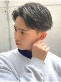 men's/メンズ/スパイキーショート/フェード/ニュアンスパーマ