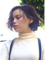 プレディカ(pledica) 【pledica】シースルーな束感をサイドに★エッジパーマスタイル