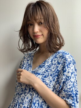 ブラウヘアアンドケア(care) 外ハネボブ&フェザーバング