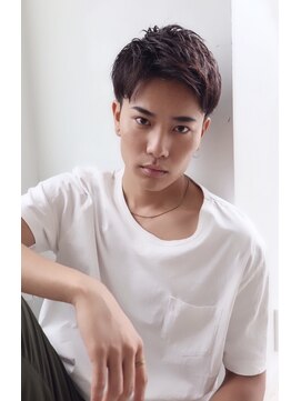 ミチオ ノザワ ヘアサロン ギンザ(Michio Nozawa HAIR SALON Ginza) ツーブロック×好感度UPワイルドアップバング【瀧上丈司】