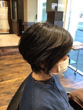 トップヘアー 総社ハル店(TOP HAIR) 大人丸みショート