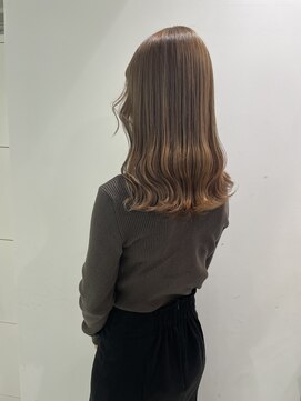 ウィル 横浜(WILL) 【千葉 陸 指名】ミルクティーベージュ/髪質改善/ケアブリーチ