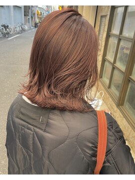 シャル オカチマチ 上野御徒町(shalu) チョコレートブラウン　ミディアム