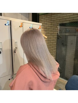 ラフ(LAFF) #黒髪#ボブルフ#ネビージュ#小顔#ワンレン