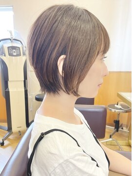 カラープロデュースバイアルバ(color produce byALBA) 横顔まで綺麗になれるショートボブ