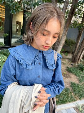 コハク(COHAKU) 大人気グレージュカラーとくびれBOB
