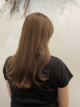 ゼンドットカラスマ(Zen.karasuma) ハイライト×ベージュ