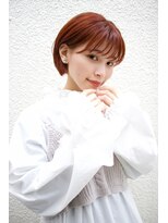 ユートラクト 寝屋川(U-tract) 【U-tract】ショートボブ×ビタミンカラー