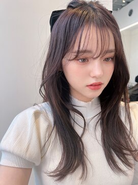 ヌイ 横浜(nui) ラベンダーグレージュ_大人ガーリーチョコレートモード