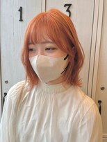ルプラ チッタ(le-pla Citta) オレンジカラー/ミディアム