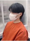 《men's韓国ヘア》マッシュウルフ