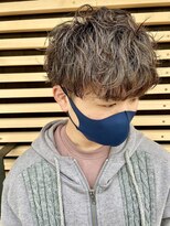 ニアウ 太田店(Niau)&nbsp;ツイストスパイラルパーママッシュメンズパーマ波巻きパーマ