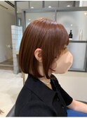 大人可愛い20代30代小顔丸みショートボブこなれヘア