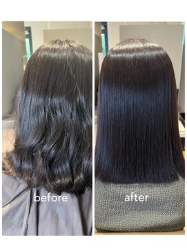 イース(ece.) 髪質改善×ストレート