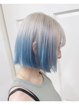 ベル 表参道Terrace(Belle) ケアブリーチを使用したデザインカラー　スタイリスト竹林