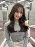 上品韓国ヘアミルクティーグレージュ