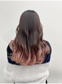 ピンクグラデーション