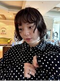 ★ニュアンスパーマ/レイヤーボブ/黒髪ボブ/銀座/20代30代40代