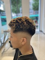 イメージア 町田店(IMAGE A) スキンフェードパーマ@30代40代50代60代