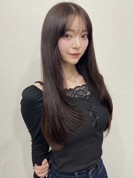 パルス ヨコハマ(PULSE yokohama) ロングレイヤーカット内巻き顔まわりレイヤーカット