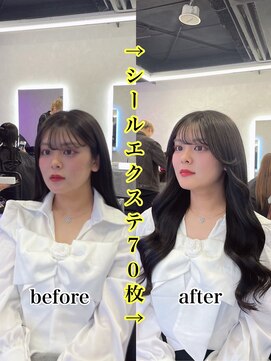 スカイ 本店(SKY) MOMO_黒髪韓国風ロング