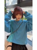 ボブ*ピンクカラー*ハイトーン*髪質改善【IA by  Zina渋谷】