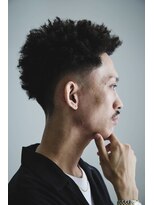 ザ フェイダーズ(The Faderz) バーストテーパーフェード×スパイキーアフロスタイル