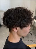 栃木メンズ波巻きスパイラルパーマシャドウパーマツイストパーマ
