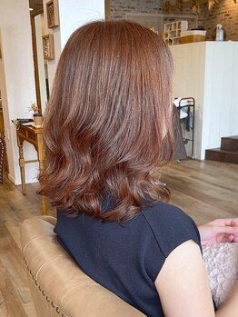 レガロヘアーデザイン(Regalo hair design)の写真/ストレート+パーマはストカール♪扱いやすく、でも不自然じゃない。スタイリングも簡単!