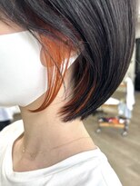 ルアン 上通り(ruen)&nbsp;熊本ショート ショートカット インナーカラー 20代30代40代