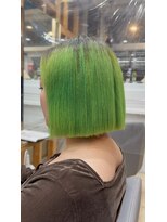 スタジオ アルファプラス 日暮里店(studio α+)&nbsp;カラーボブショートハイライト白髪ぼかし日暮里上野