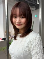 トリッカ シブヤ(TRICCA SHIBUYA)&nbsp;レイヤーボブ/顔周りレイヤー/小顔ヘア/ツヤ髪/髪質改善/渋谷