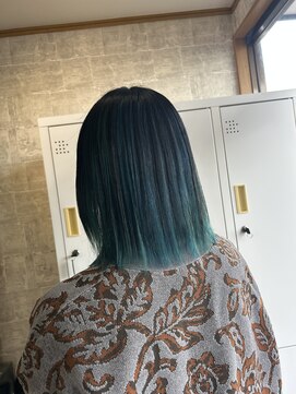 ダブ(DAB) 【鹿沼美容室/イルミナカラー/インナーカラー/白髪ぼかし】