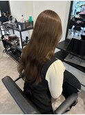 20代30代透明感カラーマットベージュ