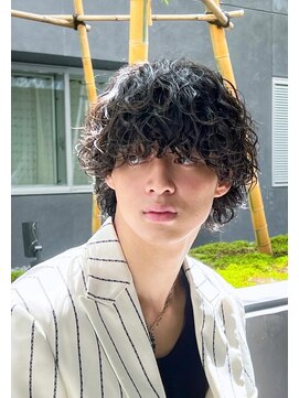 アストラ(ASTRA) MEN’S HAIR/サーフカール/刈り上げセンターパート/札幌