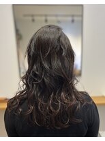 ハル ヘアラボ(HARU hair labo)&nbsp;矯正離脱　before/after　痩せ見え効果大　くせ毛活かし　40代