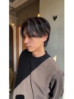 ヘイン(Heen.) デザインカラー/センターパート