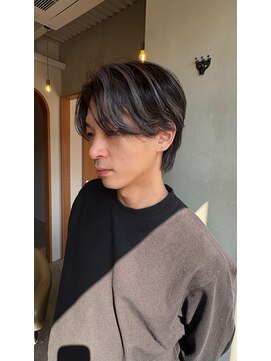 ヘイン(Heen.) デザインカラー/センターパート