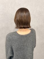 フランチェスカドットボブ(francesca.bob)&nbsp;巻いても可愛いタッセルボブ×ココアブラウン