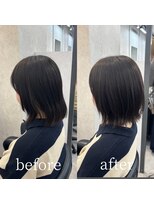 ヘアサロン ドットプラス 町田店(dot. plus)&nbsp;【中島日菜】レイヤーボブ/くびれレイヤー/ひし形レイヤーボブ