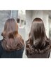 【AYUMI指名限定】メンテナンスカット+透明感カラー+Oggi Otto 1step Tr