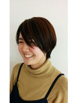 レユニオン(reunion hair)&nbsp;ツートーンショートボブ【reunion hair】むらかみ