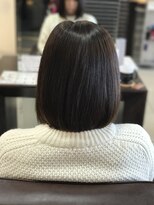 フォルテ 草薙店 ツヤツヤワンレンボブ