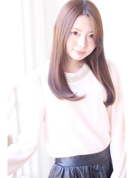 美容室 パルス 静岡鷹匠店(PALS) 毛先ワンカールでおさまる☆大人のセミロングストレート
