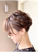 ショートヘアアレンジ