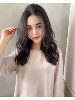 サードバイローラン(THiRD by ROULAND)&nbsp;THiRD by ROULAND  前髪長めパーマ　アッシュブラウン