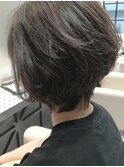 大人女子の為の乾かすだけでキマるショートデジパー。